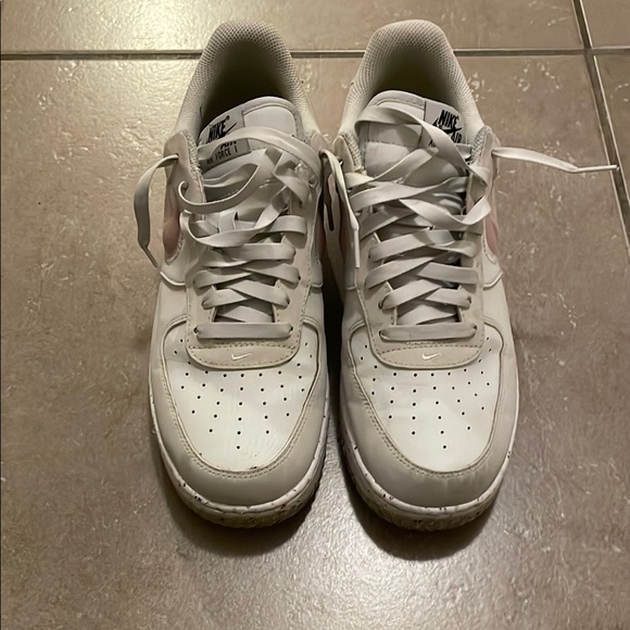 Nike Air Force 1 White Sneakers Classic Comfort - Picture 2 of 5